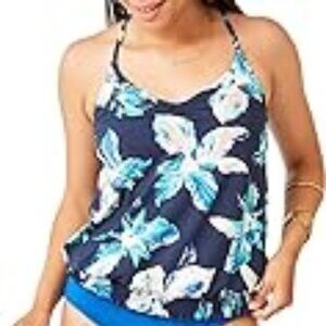 Carve Designs Stinson Tankini  and St. Barth Bottom  size Medium